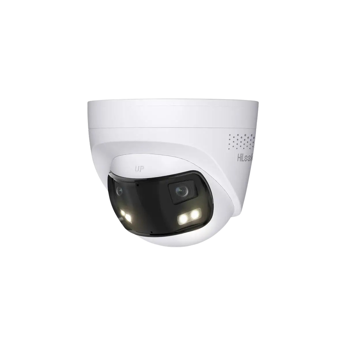 HiLook by HIKVISION 8 MP Überwachungskamera-Set | 180° Sichtfeld | 4* 8 MP Turret Kamera | Smart Hybrid Light | NVR 16-CH | 4 TB HDD | Smartphone App