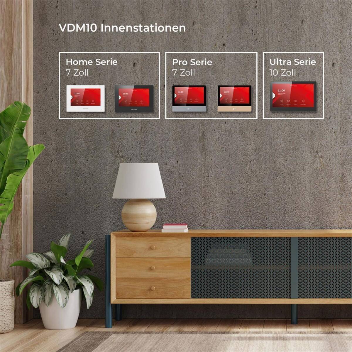Metzler Innenstation Home, 7 Zoll Touchscreen