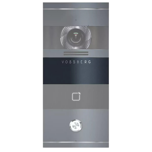 Metzler VDM10 RFID Ersatz Namensschild mit Lasergravur selbstklebend für Versionen mit 1 Klingeltaster