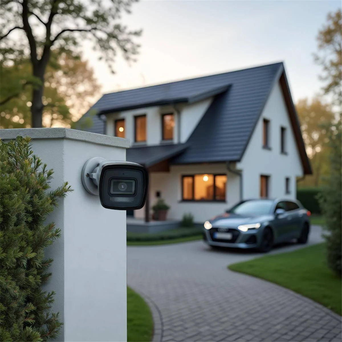 HiLook by HIKVISION 4K Video Überwachungskamera Bullet IPC-B180HA-LUF (2.8mm)