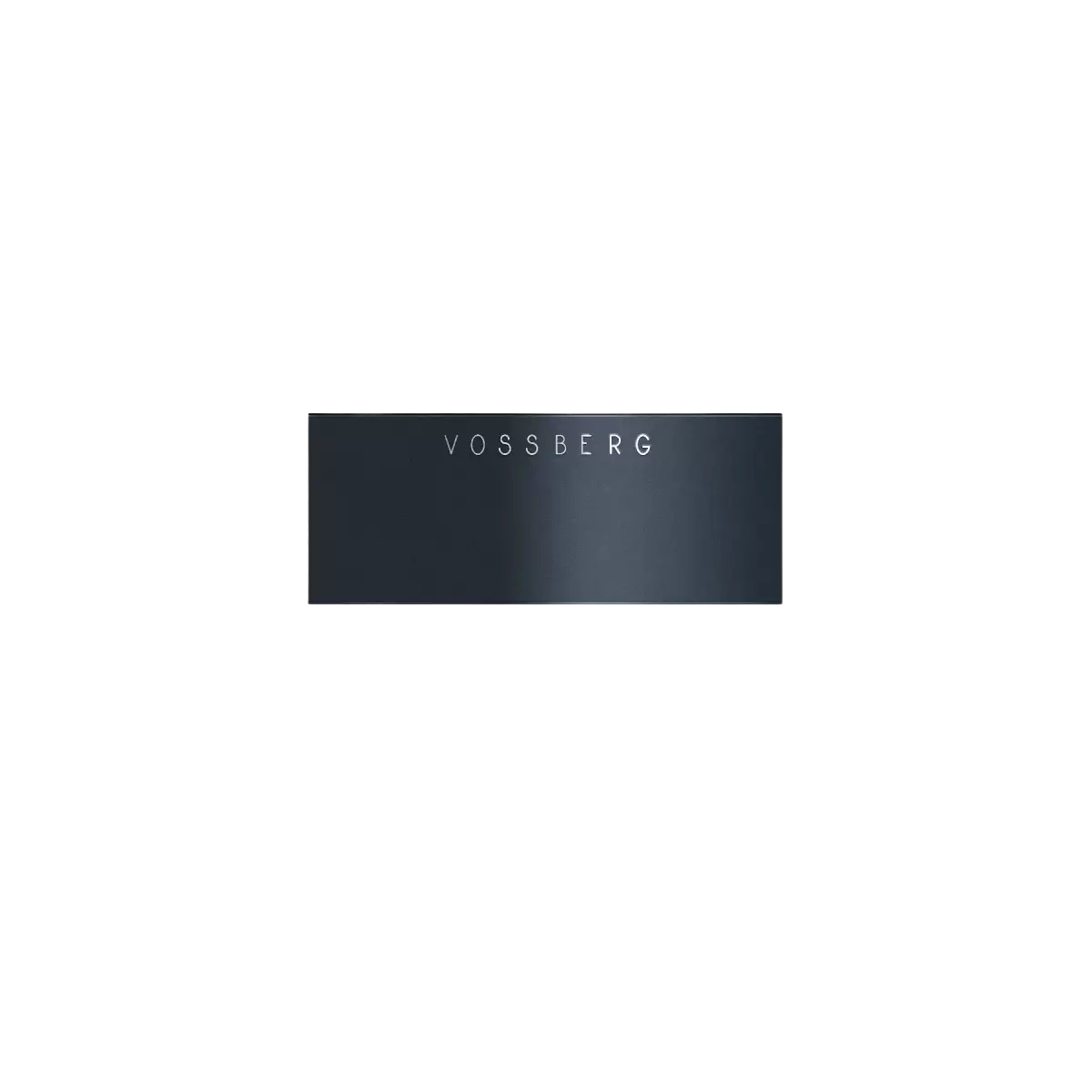 Metzler VDM10 RFID Ersatz Namensschild mit Lasergravur selbstklebend für Versionen mit 1 Klingeltaster
