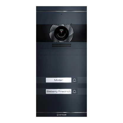 Metzler VDM10 2.0 Neo | 2 Klingeltaster | Austauschbare Namensschilder