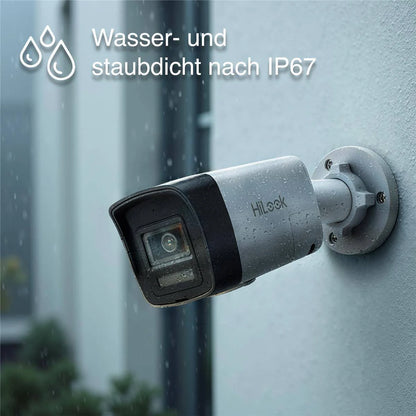 HiLook by HIKVISION 4K Video Überwachungskamera Bullet IPC-B180HA-LUF (2.8mm)