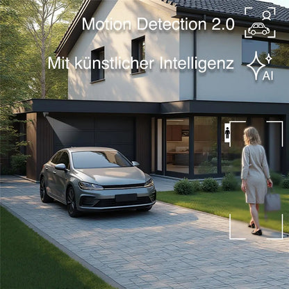 HiLook by HIKVISION 4K Video Überwachungskamera Turret IPC-T280HA-LUF (2.8mm)
