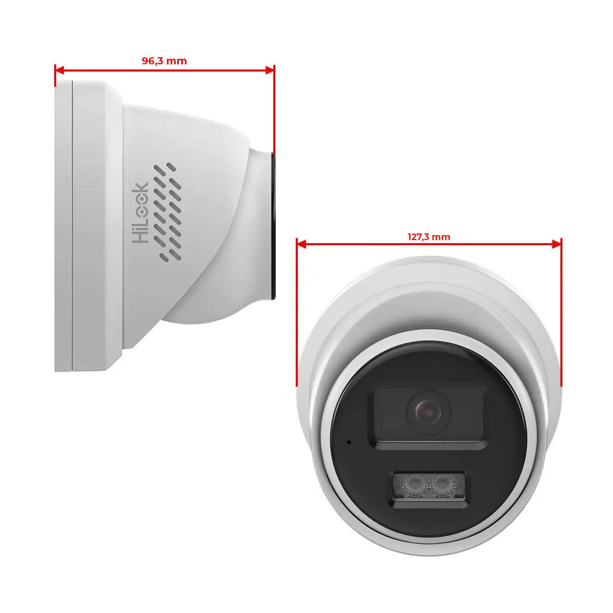 HiLook by HIKVISION 4K Video Überwachungskamera Turret IPC-T280HA-LUF (2.8mm)