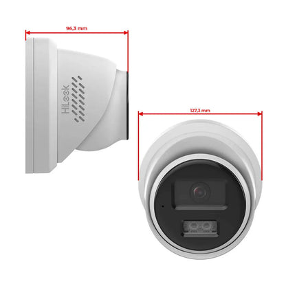 HiLook by HIKVISION 4K Video Überwachungskamera Turret IPC-T280HA-LUF (2.8mm)
