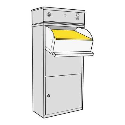 Metzler Paketbox mit VDM10 2.0 Video-Türsprechanlage | 1 Klingeltaster