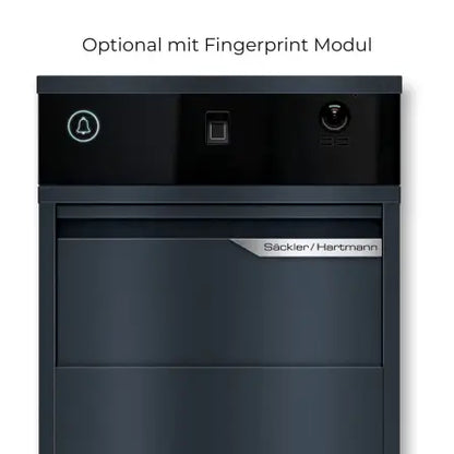 Metzler Paketbox mit VDM10 2.0 Video-Türsprechanlage | 1 Klingeltaster